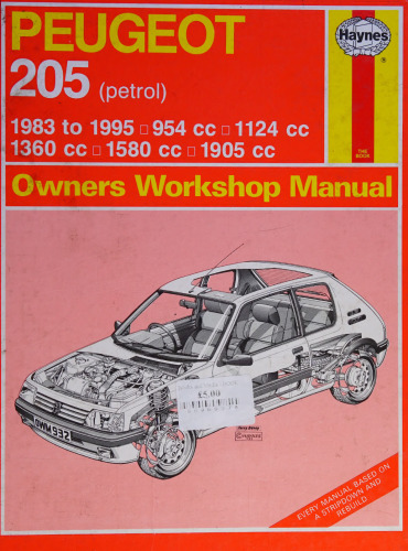 Haynes Peugeot 205 Owners Workshop Manual