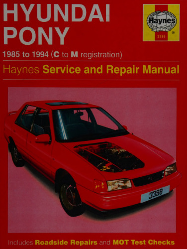 Haynes Hyundai Pony Service and Repair Manual