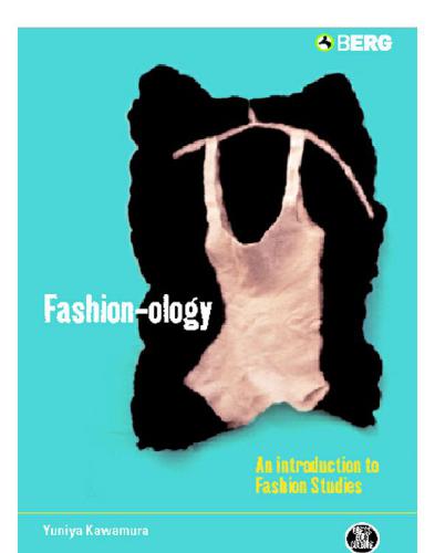 Fashion-ology an introduction to fashion studies