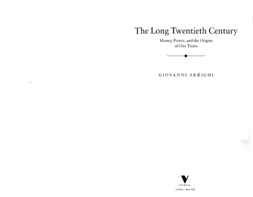 The Long Twentieth Century