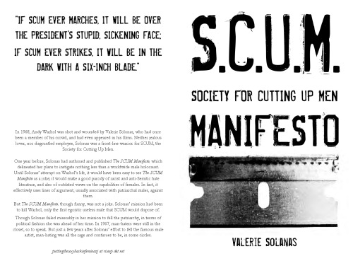 Scum Manifesto