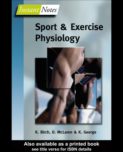 Instant Notes in Sport and Exercise Physiology