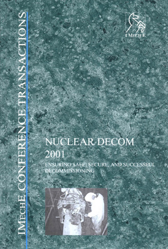 Nuclear Decom 2001 (Imeche Event Publications)