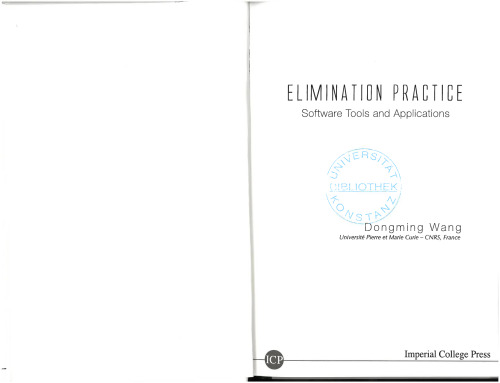 Elimination Practice