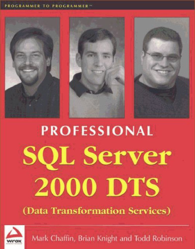 Professional SQL Server 2000 DTS (Data Transformation Service)