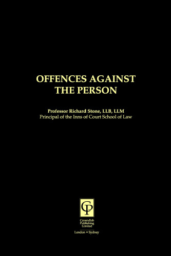 Offences Against the Person