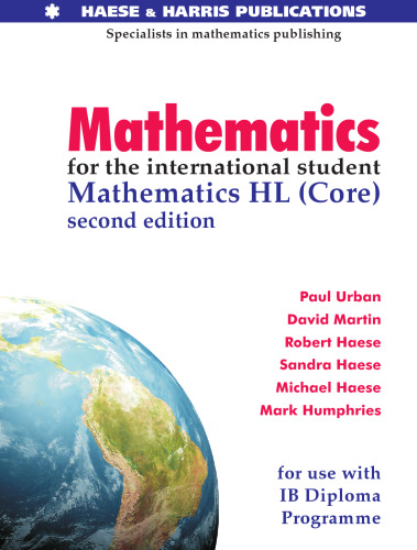 Mathematics HL (Core) 2nd. edtion