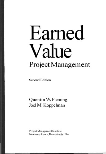 Earned Value Project Management, Second Edition