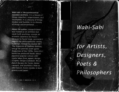 Wabi-Sabi: for Artists, Designers, Poets & Philosophers