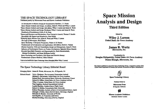 Space Mission Analysis and Design