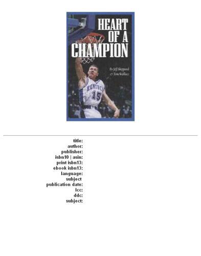 Heart of a Champion
