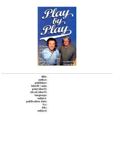 Play by Play: 25 Years of Royals on Radio