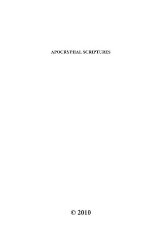 Apocryphal Scriptures