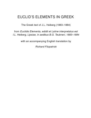 Euclid's Elements
