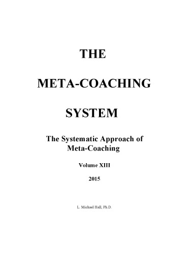 The Meta-Coaching System