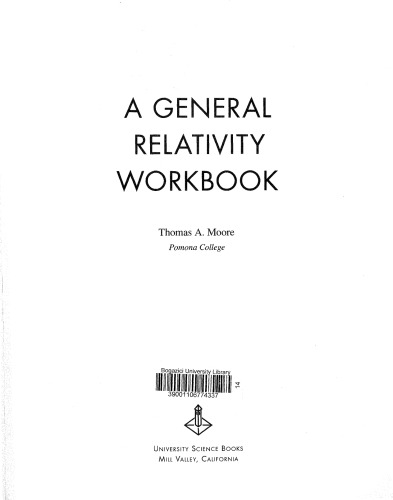 A General Relativity Workbook