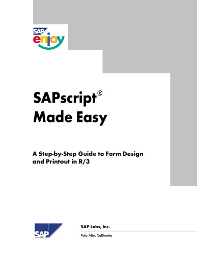 SAPscript Made Easy 4.6
