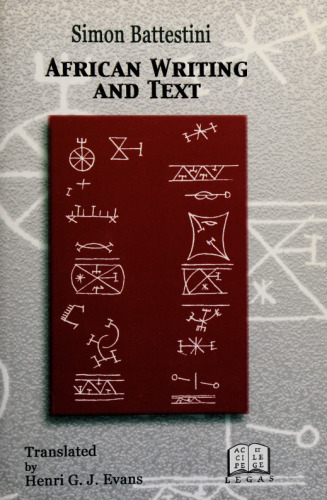 African Writing And Text