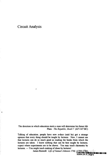 Circuit Analysis