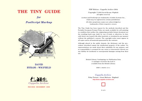 The Tiny Guide For PostScript Markup