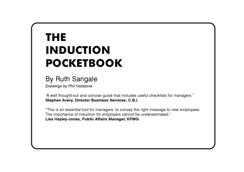 Induction Pocketbook (Management Pocketbooks) (Management Pocketbooks)