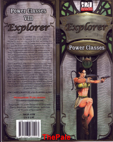 The Power Classes: Explorer (d20 System)