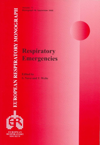 Respiratory Emergencies (Monograph of the European Respiratory Society)