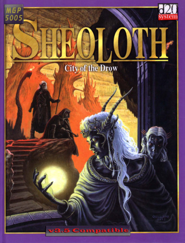 Sheoloth: City of the Drow (Dungeons & Dragons, D20 System)