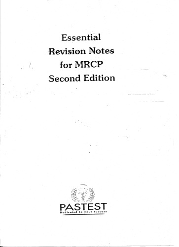 Essential Revision Notes for MRCP 2nd Edition