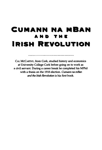 Cumann na mBan and the Irish Revolution