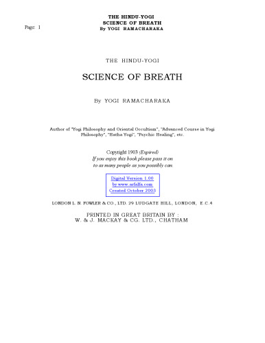 Science of Breath