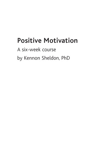 Positive Motivation