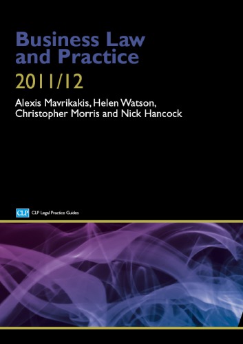 Business law and practice. [2011/2012]