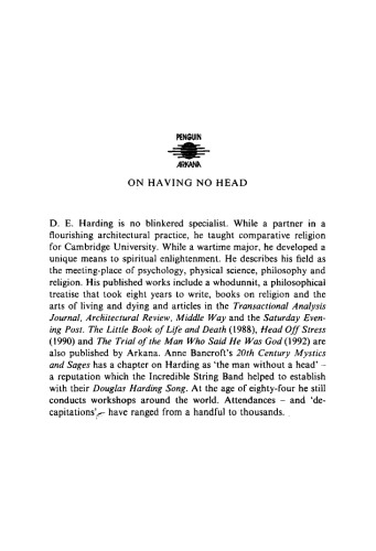 On Having No Head
