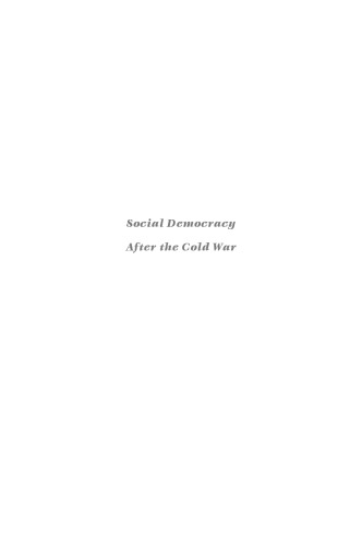 Social Democracy After the Cold War