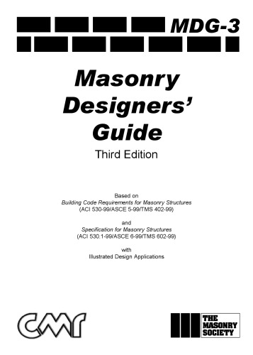 Masonry Designers' Guide