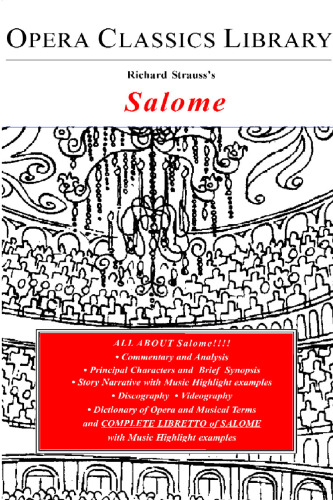 Salome (Opera Classics Library Series) (Opera Classics Library Series)