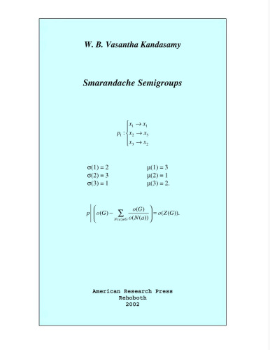 Smarandache Semigroups