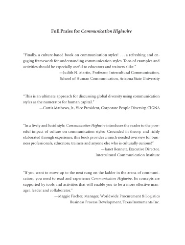 Communication Highwire: Leveraging The Power Of Diverse Communication Styles