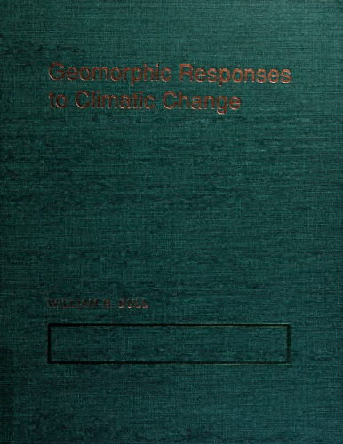 Geomorphic Responses to Climatic Change