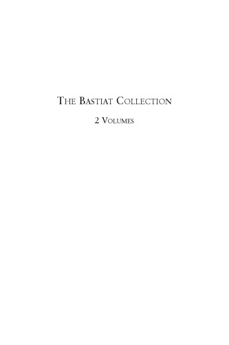 Bastiat Collection (2 Volume set)