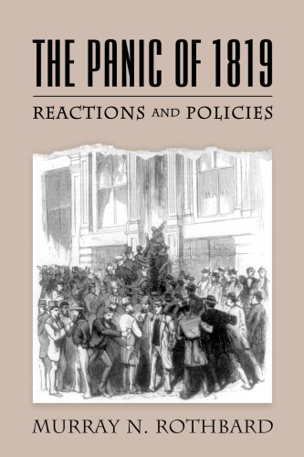 The panic of 1819: reactions and policies