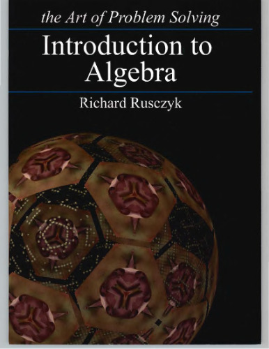Introduction to algebra (the art of problem solving)