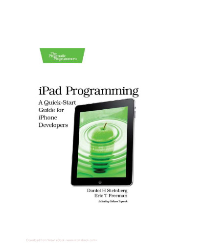 iPad Programming
