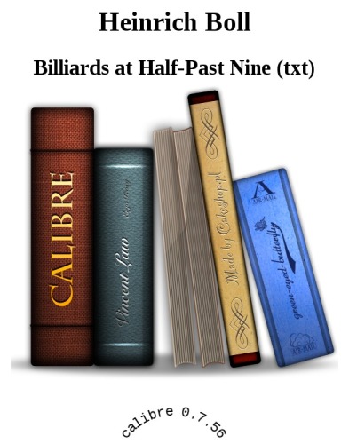 Billiards at Half-Past Nine (The Essential Heinrich Böll)