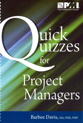 Quick Quizzes for Project Managers