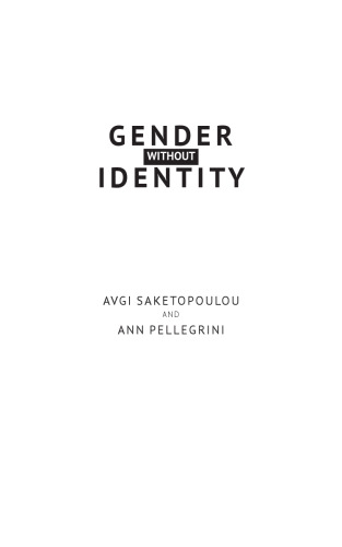 Gender Without Identity