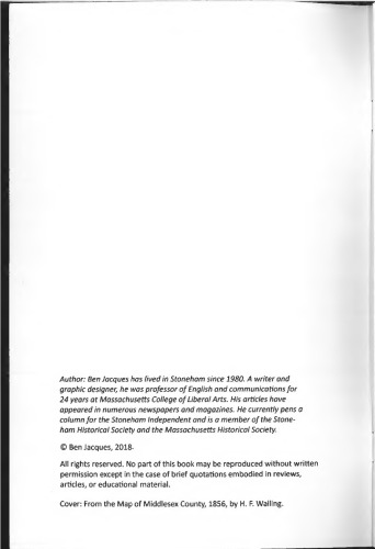 In Graves Unmarked: Slavery and Abolition in Stoneham, Massachsetts