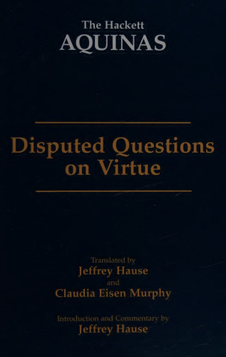 Disputed Questions on Virtue