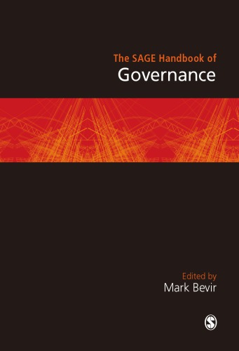 The Sage Handbook of Governance